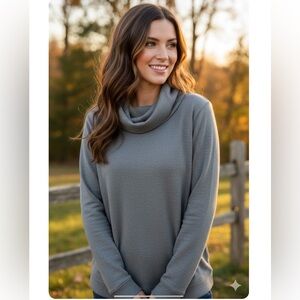 NWT Karen‎ Scott gray sweater size XL